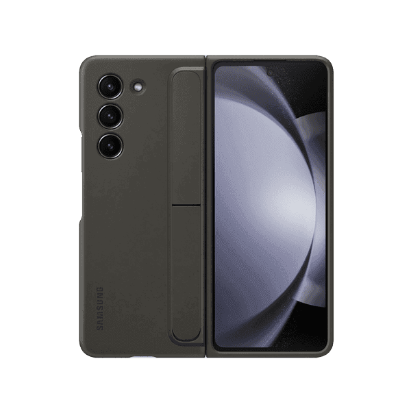 Samsung Fold5 Standing Case with Strap - Graphite