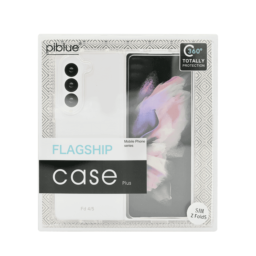 PIBLUE CLEAR TRANSPARENT CASE Z FOLD5