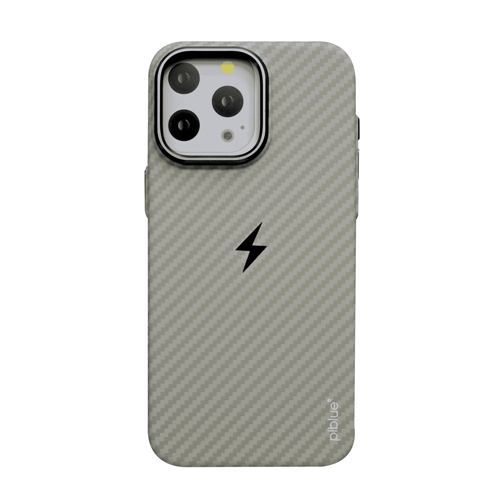 Piblue Twill Kevlar Magnetic Case for iPhone 16 Pro - Ash Gold